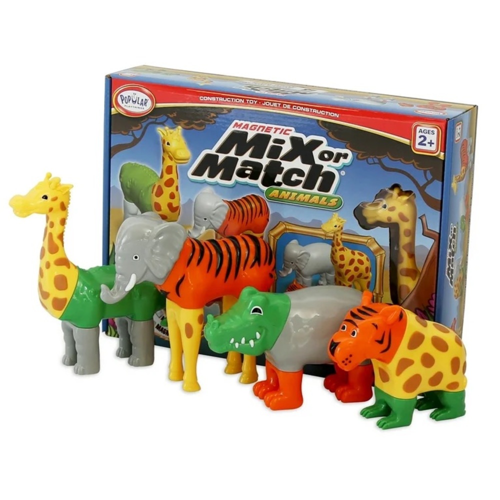 Magnetic Mix or Match Jungle Animals